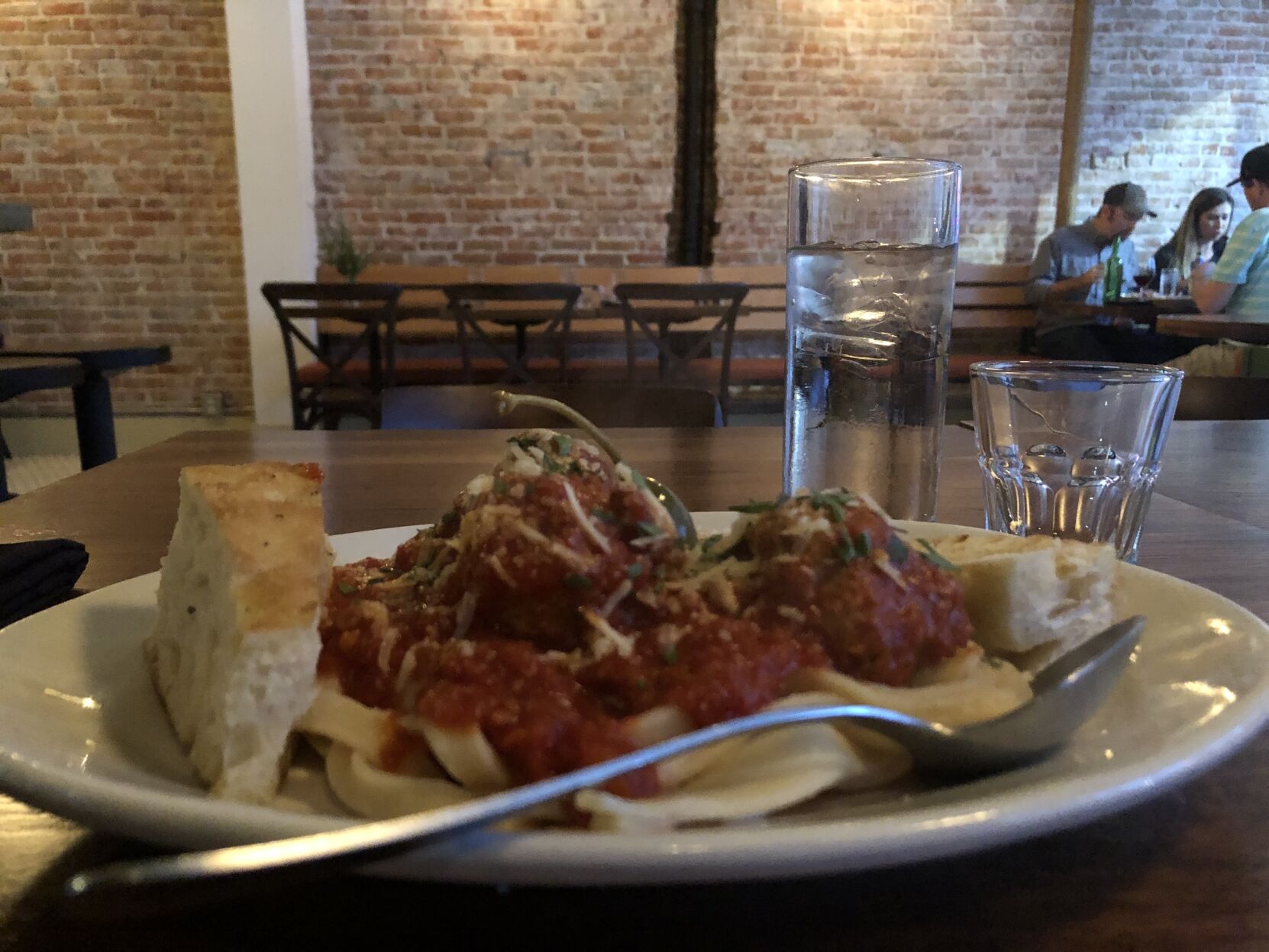 Linguine and Meatballs